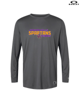 Jurupa Hills HS Girls Tennis Bold - Mens Oakley Longsleeve