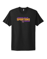 Jurupa Hills HS Girls Tennis Bold - Mens Select Cotton T-Shirt