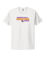 Jurupa Hills HS Girls Tennis Bold - Mens Select Cotton T-Shirt