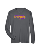 Jurupa Hills HS Girls Tennis Bold - Performance Longsleeve