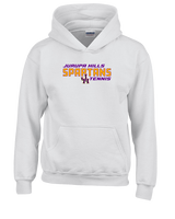 Jurupa Hills HS Girls Tennis Bold - Unisex Hoodie