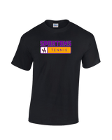 Jurupa Hills HS Girls Tennis Pennant - Cotton T-Shirt