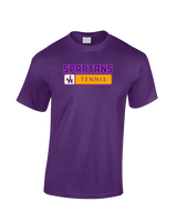 Jurupa Hills HS Girls Tennis Pennant - Cotton T-Shirt