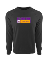Jurupa Hills HS Girls Tennis Pennant - Crewneck Sweatshirt