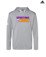 Jurupa Hills HS Girls Tennis Pennant - Mens Adidas Hoodie