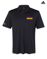Jurupa Hills HS Girls Tennis Pennant - Mens Adidas Polo