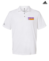 Jurupa Hills HS Girls Tennis Pennant - Mens Adidas Polo