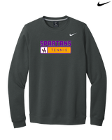 Jurupa Hills HS Girls Tennis Pennant - Mens Nike Crewneck