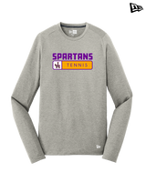 Jurupa Hills HS Girls Tennis Pennant - New Era Performance Long Sleeve