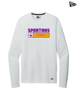 Jurupa Hills HS Girls Tennis Pennant - New Era Performance Long Sleeve