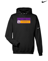 Jurupa Hills HS Girls Tennis Pennant - Nike Club Fleece Hoodie