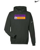 Jurupa Hills HS Girls Tennis Pennant - Nike Club Fleece Hoodie