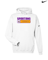 Jurupa Hills HS Girls Tennis Pennant - Nike Club Fleece Hoodie