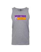 Jurupa Hills HS Girls Tennis Pennant - Tank Top