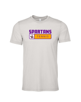 Jurupa Hills HS Girls Tennis Pennant - Tri-Blend Shirt