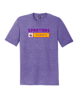 Jurupa Hills HS Girls Tennis Pennant - Tri-Blend Shirt