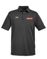 Jurupa Hills HS Girls Tennis Pennant - Under Armour Mens Tech Polo