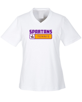 Jurupa Hills HS Girls Tennis Pennant - Womens Performance Shirt
