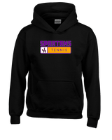 Jurupa Hills HS Girls Tennis Pennant - Youth Hoodie