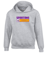 Jurupa Hills HS Girls Tennis Pennant - Youth Hoodie