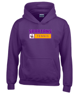 Jurupa Hills HS Girls Tennis Pennant - Youth Hoodie