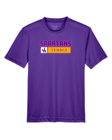 Jurupa Hills HS Girls Tennis Pennant - Youth Performance Shirt