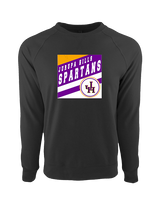 Jurupa Hills HS Girls Tennis Square - Crewneck Sweatshirt