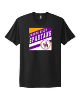 Jurupa Hills HS Girls Tennis Square - Mens Select Cotton T-Shirt