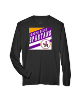 Jurupa Hills HS Girls Tennis Square - Performance Longsleeve