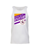 Jurupa Hills HS Girls Tennis Square - Tank Top