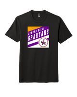 Jurupa Hills HS Girls Tennis Square - Tri-Blend Shirt