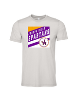 Jurupa Hills HS Girls Tennis Square - Tri-Blend Shirt