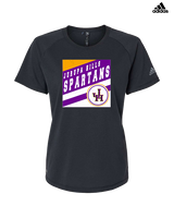 Jurupa Hills HS Girls Tennis Square - Womens Adidas Performance Shirt