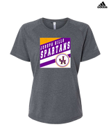 Jurupa Hills HS Girls Tennis Square - Womens Adidas Performance Shirt