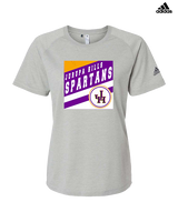 Jurupa Hills HS Girls Tennis Square - Womens Adidas Performance Shirt