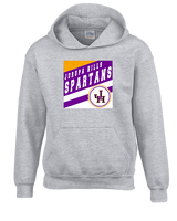 Jurupa Hills HS Girls Tennis Square - Youth Hoodie