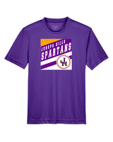 Jurupa Hills HS Girls Tennis Square - Youth Performance Shirt