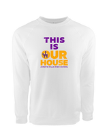 Jurupa Hills HS Girls Tennis TIOH - Crewneck Sweatshirt