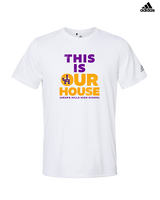 Jurupa Hills HS Girls Tennis TIOH - Mens Adidas Performance Shirt