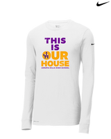 Jurupa Hills HS Girls Tennis TIOH - Mens Nike Longsleeve