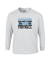 Kealakehe HS Football Stamp - Cotton Longsleeve
