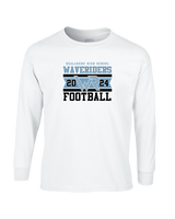 Kealakehe HS Football Stamp - Cotton Longsleeve