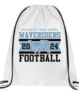 Kealakehe HS Football Stamp - Drawstring Bag