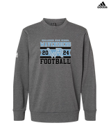 Kealakehe HS Football Stamp - Mens Adidas Crewneck