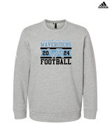 Kealakehe HS Football Stamp - Mens Adidas Crewneck
