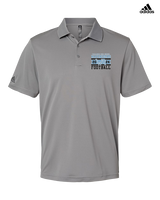 Kealakehe HS Football Stamp - Mens Adidas Polo