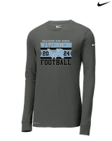 Kealakehe HS Football Stamp - Mens Nike Longsleeve
