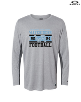 Kealakehe HS Football Stamp - Mens Oakley Longsleeve