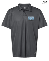 Kealakehe HS Football Stamp - Mens Oakley Polo
