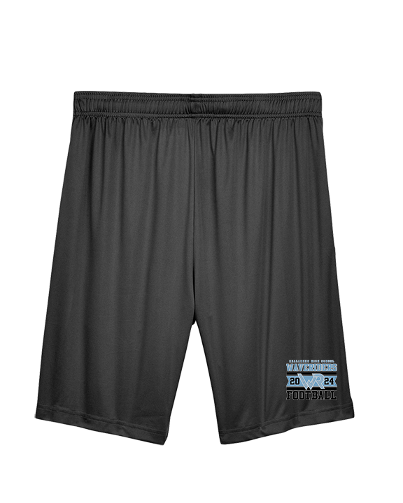 Kealakehe HS Football Stamp - Mens Training Shorts with Pockets